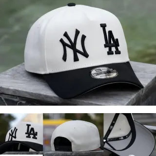 Gorra New Era NY x LA Blanca y Negra