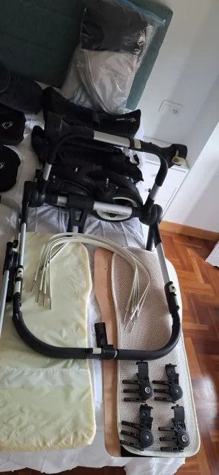 Carrito bebé hermanos seguidos