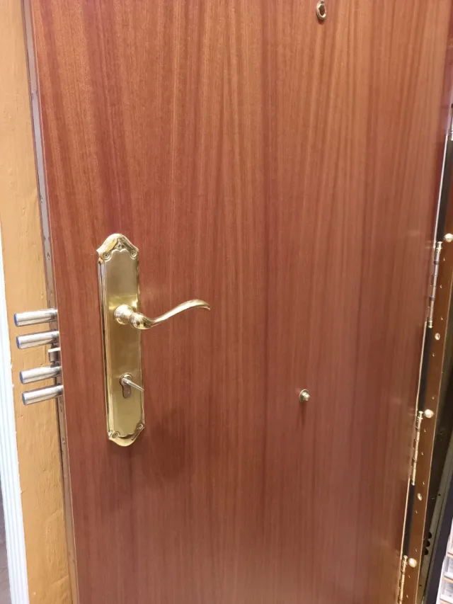 Puerta blindada Sapelly con cerradura