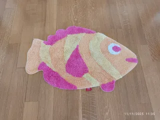 Tappeto Pesce Allegro Colorato
