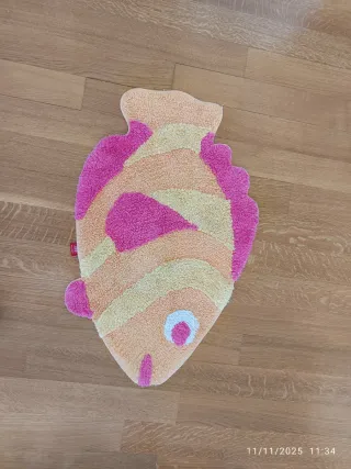 Tappeto Pesce Allegro Colorato