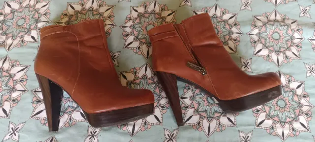 Botas Adolfo Domínguez Marrones Tacon