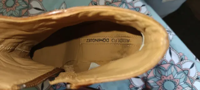 Botas Adolfo Domínguez Marrones Tacon