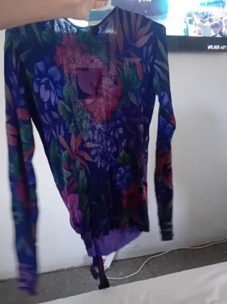 Cardigan Desigual floral talla S xs m  xl