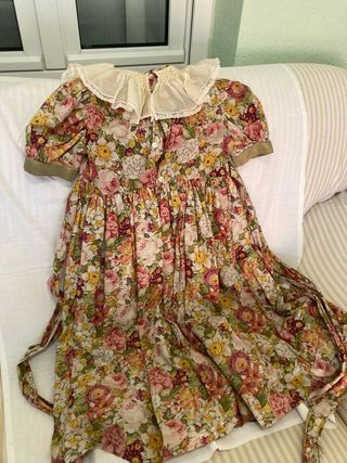 2 Vestidos Niña Estampados Tallas 10 y 6