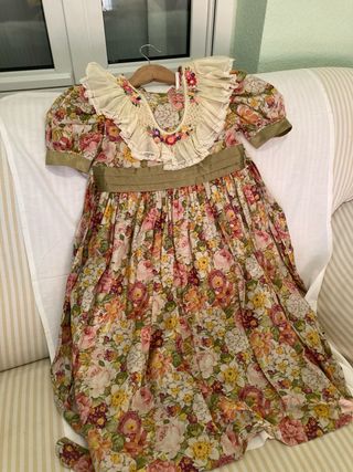 2 Vestidos Niña Estampados Tallas 10 y 6