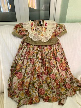 2 Vestidos Niña Estampados Tallas 10 y 6