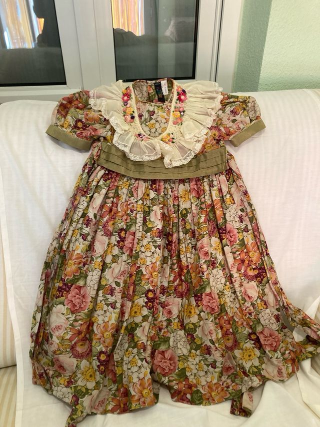 2 Vestidos Niña Estampados Tallas 10 y 6