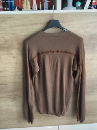 Maglione PAROSH marrone xs lana e cashmere