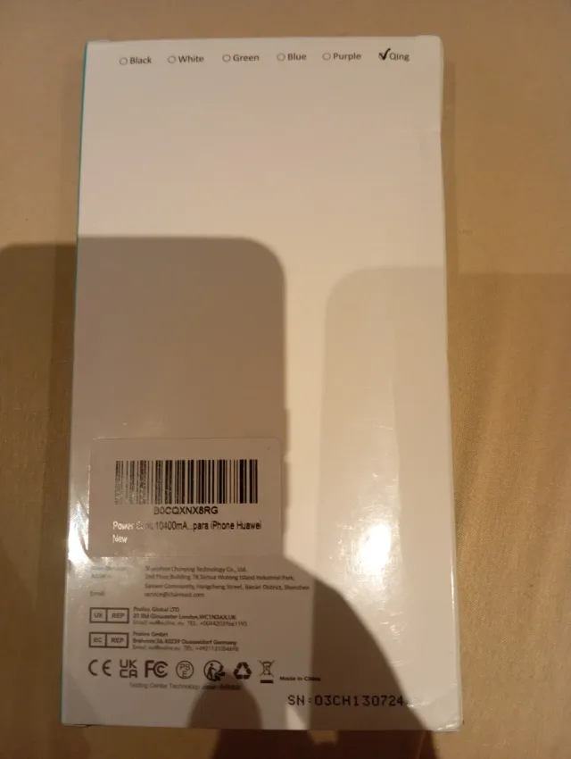 Charmast Powerbank 10400 mAh