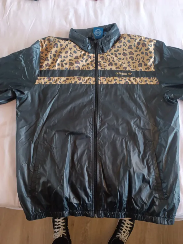 Chaqueta Adidas original Vintage Leopardo Talla M