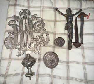 Cristo bendecido con clavos y sellos