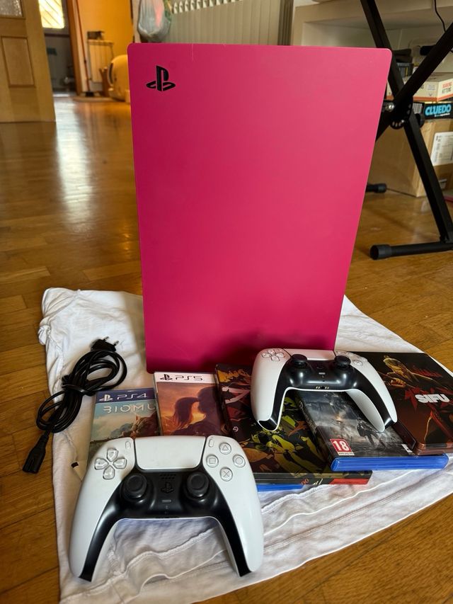 Consola Playstation 5 Rosa con Lector