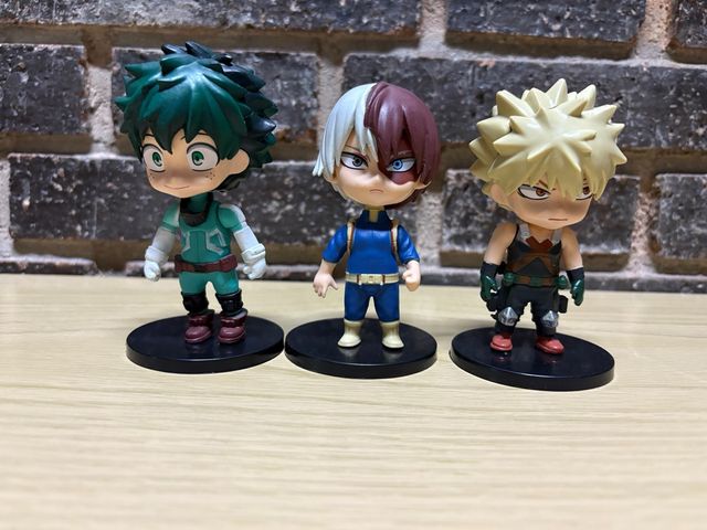 Figuras My Hero Academia Deku Todoroki Bakugo