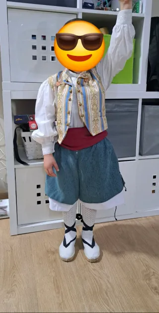 Traje Fallero Niño Talla 3-4 años