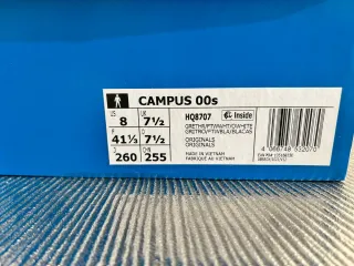 Adidas Campus 80s Gris/Blanco Talla 41.5