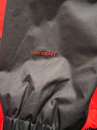 Giacca The North Face rossa/nera taglia S