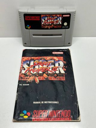 Super Street Fighter II (PAL ESP) + Manual - SNES