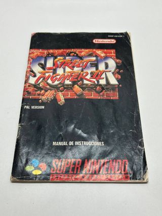 Super Street Fighter II (PAL ESP) + Manual - SNES