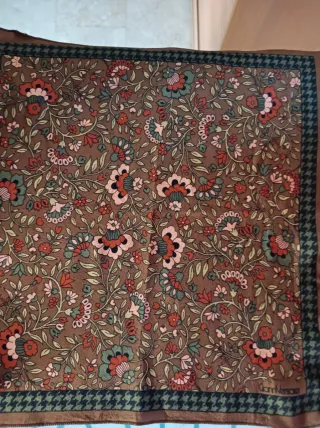 Fazzoletto Versace Seta 32x32cm Multicolor