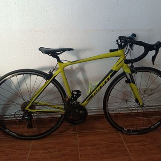 Bicicleta Giant Contend SL 2 (2017) Amarillo