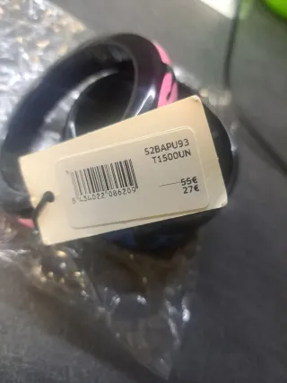 Bimba y Lola Pulseras Rígidas Negras y Rosas