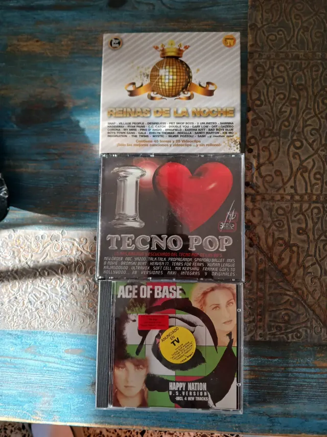 7 CDs + 1 DVD Dance Electrónica