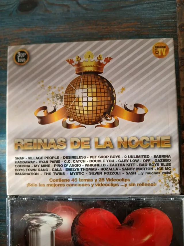 7 CDs + 1 DVD Dance Electrónica