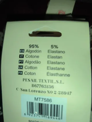 12 pares Calcetines térmicos PESAIL