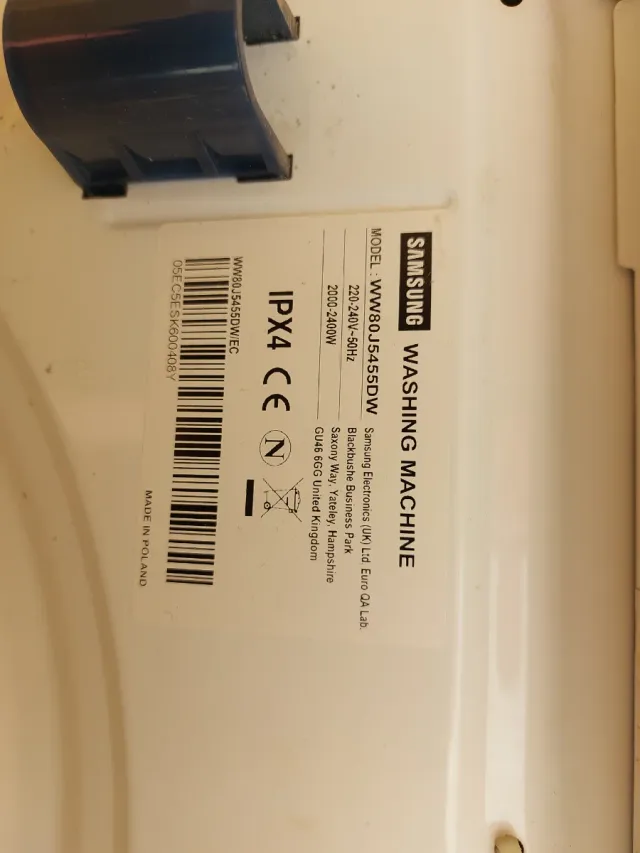 Placa Base Lavadora Samsung eco bubble