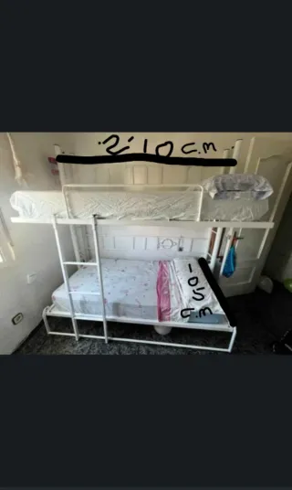 Litera abatible de metal