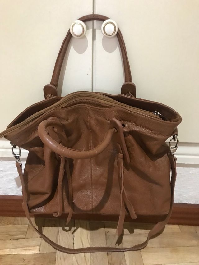 Bolso Piel George Rech Marrón