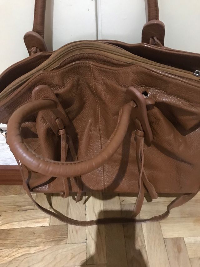 Bolso Piel George Rech Marrón