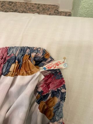 Conjunto Blusa y Falda Talla 7 Floral