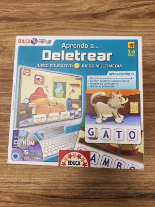 Juego Educa Aprendo a Deletrear Multimedia