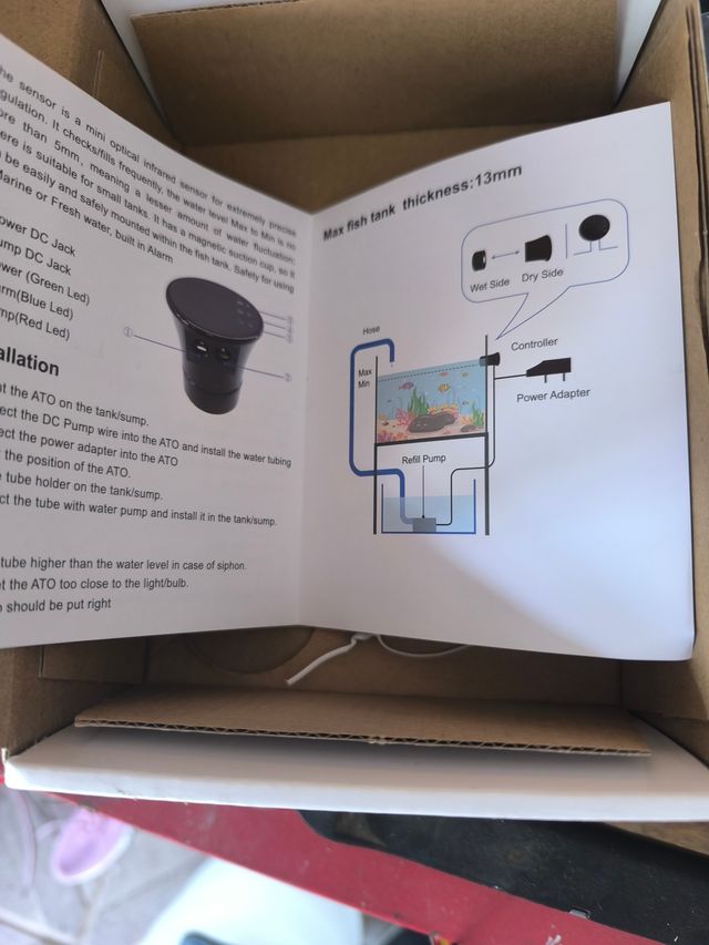 Controlador Inteligente ATO para acuy