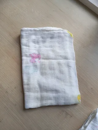 Muselina grande ositos 100% algodón