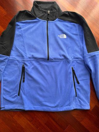 Pile The North Face Azzurro Nero Taglia M