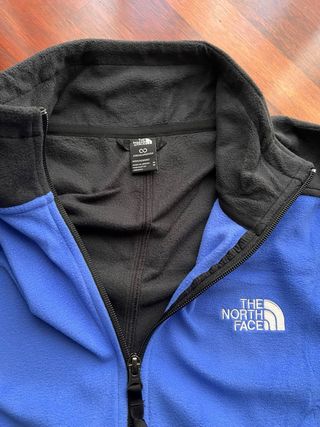 Pile The North Face Azzurro Nero Taglia M