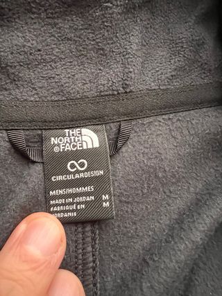 Pile The North Face Azzurro Nero Taglia M