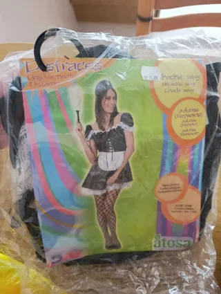 Disfraz Criada Sexy Talla Única