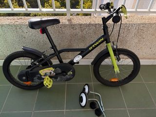 Bicicleta y patinete infantil