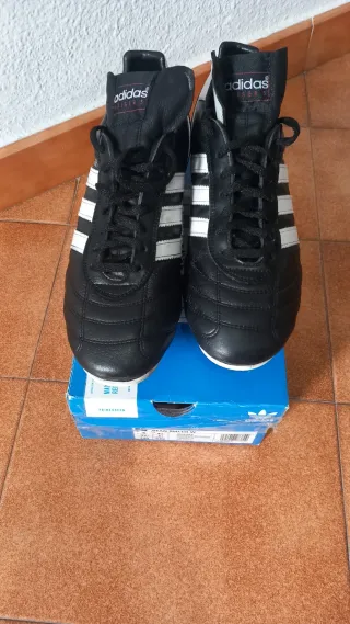 Botas de fútbol Adidas Kaiser 5 Negras