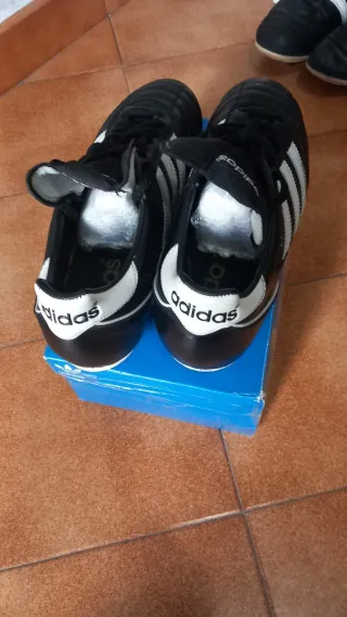 Botas de fútbol Adidas Kaiser 5 Negras