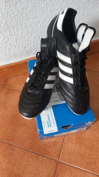 Botas de fútbol Adidas Kaiser 5 Negras