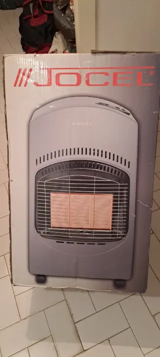 Estufa de gas con bombona seminueva