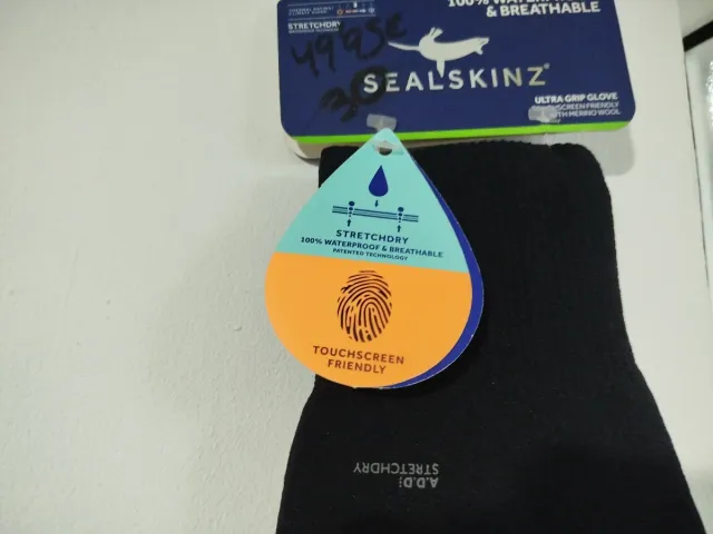 Guantes Sealskinz TXL Negro