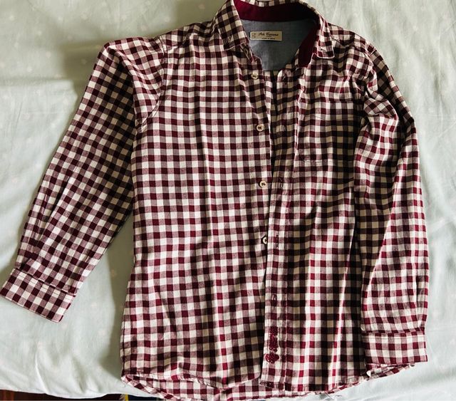 Camisa Pili Carrera cuadros