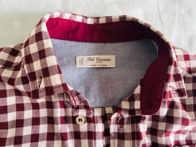 Camisa Pili Carrera cuadros