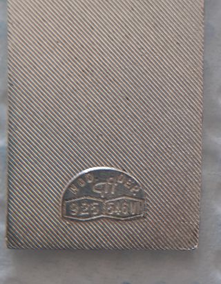 Pendente vintage argento 925 smaltato